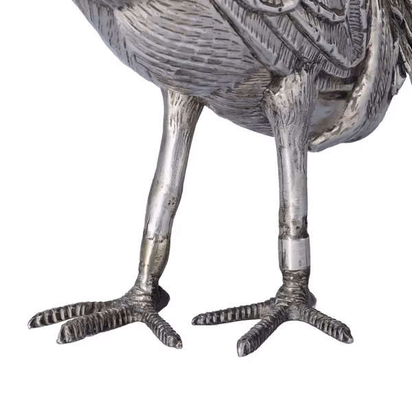 Vintage Silver Pheasant
