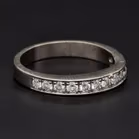 18ct White Gold Eternity Ring