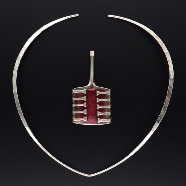 David Andersen Harp Design Pendant