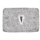 Edwardian Silver Tray Decorated with Medusa Heads