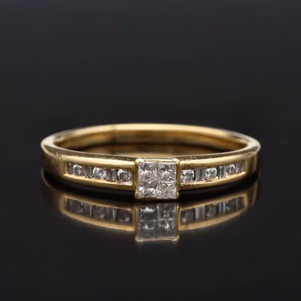 18ct Gold 0.25ct Diamond Ring