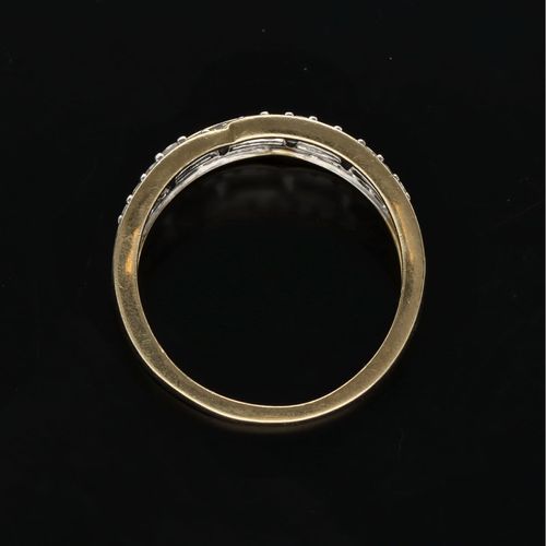 9K Gold Diamond Ring image-6