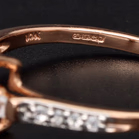 9ct Rose Gold Lilac Kunzite Zircon Ring