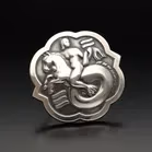 Georg Jensen Silver Brooch