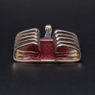 David Andersen Silver Harp Design Pendant