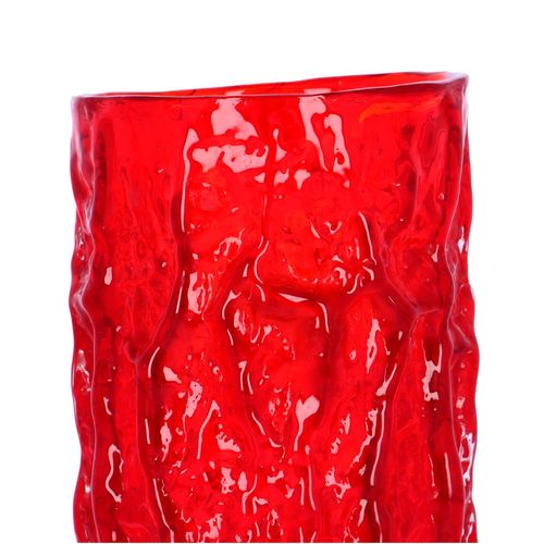 Large Whitefriars Red Bark Vase image-4