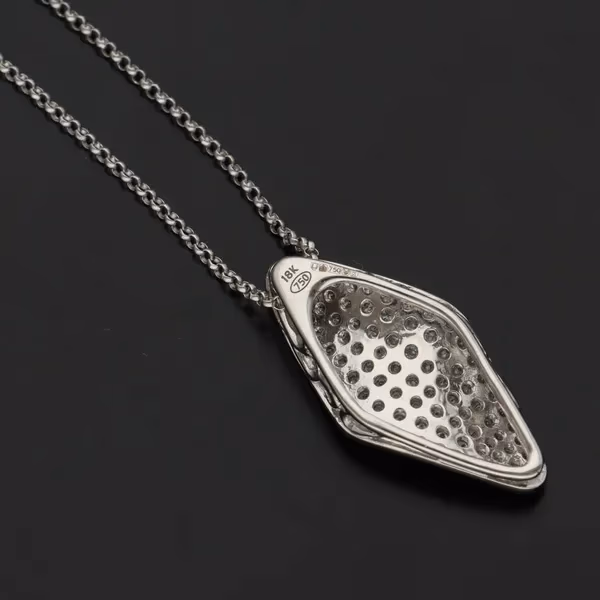 18ct Gold Diamond Pendant