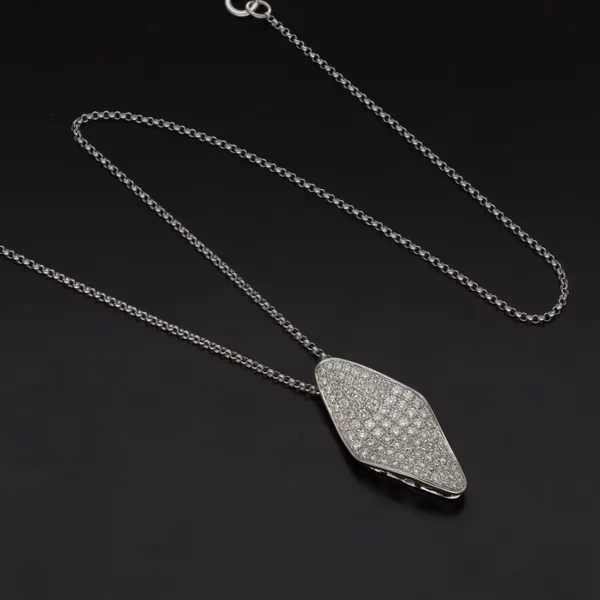 18ct Gold Diamond Pendant