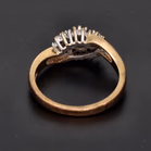 18ct Yellow Gold Sapphire & Diamond Ring