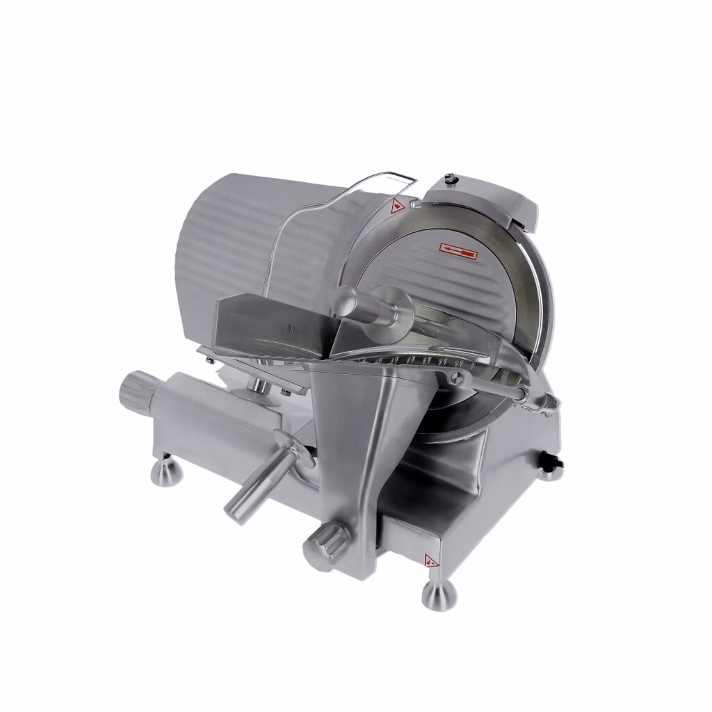 Commercial Electric Meat Slicer 11''/Ø 275 mm – Gravity Feed - 0.10–15 mm