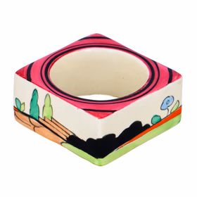 Clarice Cliff Applique Napkin Ring