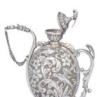 Very Rare Pair of Silver Chuskis Jugs