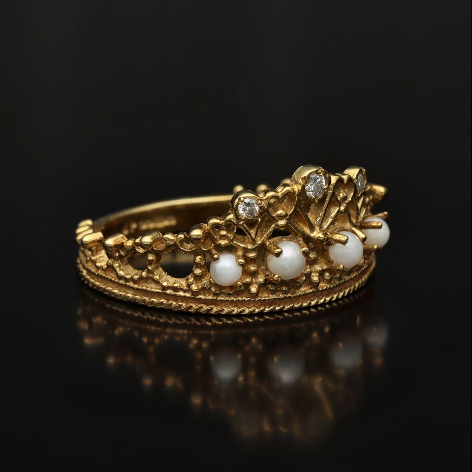 Princess diana crown on sale ring