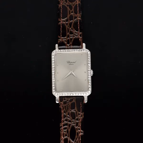 1970s Chopard 18ct White Gold and Diamond Watch