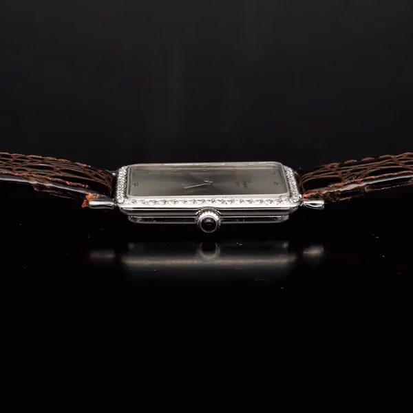 1970s Chopard 18ct White Gold and Diamond Watch