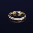 360° view of The Antique 18th Century 'By This Token You Are Bespoken' Posy Ring
