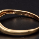 9ct Gold Orange Sapphire Diamond Ring