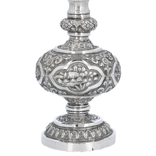Late 19th Century Indian Silver Rose Water Sprinkler image-5