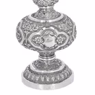 Late 19th Century Indian Silver Rose Water Sprinkler