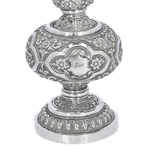 Late 19th Century Indian Silver Rose Water Sprinkler image-3