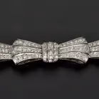 Bow-Shaped 3.00ct Diamond Brooch