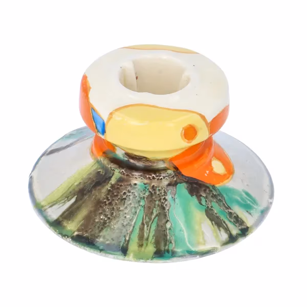 Clarice Cliff “Delicia Citrus”  Candle Holder