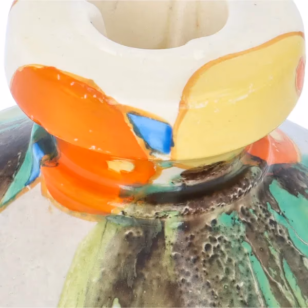 Clarice Cliff “Delicia Citrus”  Candle Holder