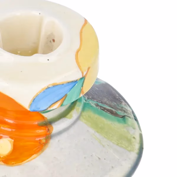 Clarice Cliff “Delicia Citrus”  Candle Holder