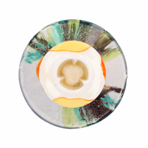 Clarice Cliff “Delicia Citrus”  Candle Holder