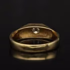 18ct Gold Diamond Ring. London 1974
