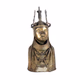 BENIN BRONZE HEAD KING ODA - 360° presentation