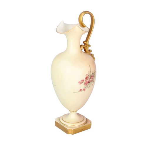 Royal Worcester Ewer with Mask Boss Handle image-2