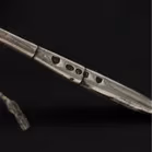 Rare Silver Dragonfly