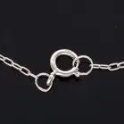 18ct White Gold Opal and Diamond Pendant