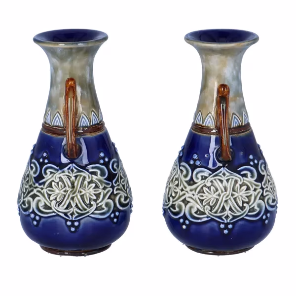 Pair Of Royal Doulton Vases