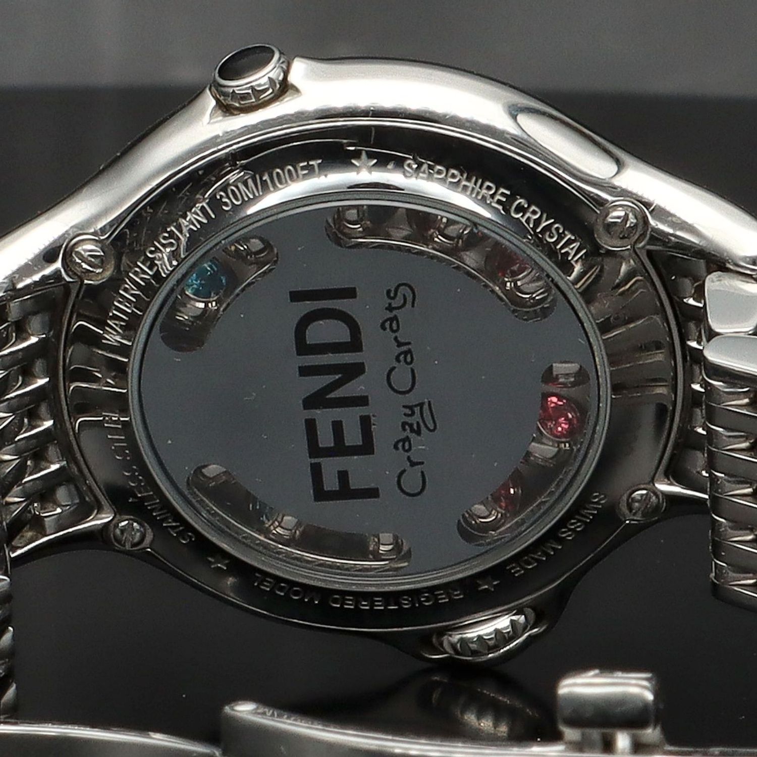 Fendi watch shop with diamonds