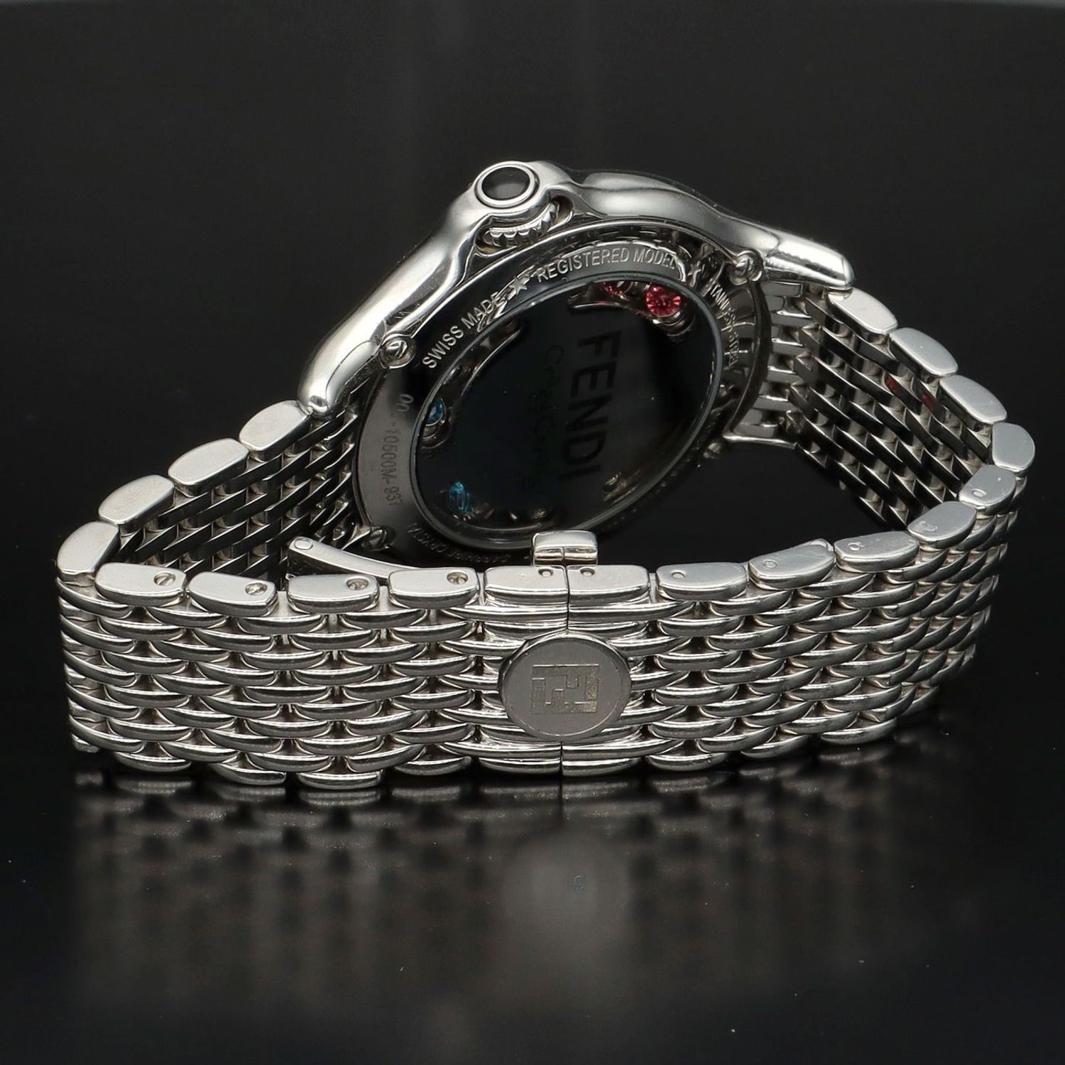 Fendi watch outlet with diamonds