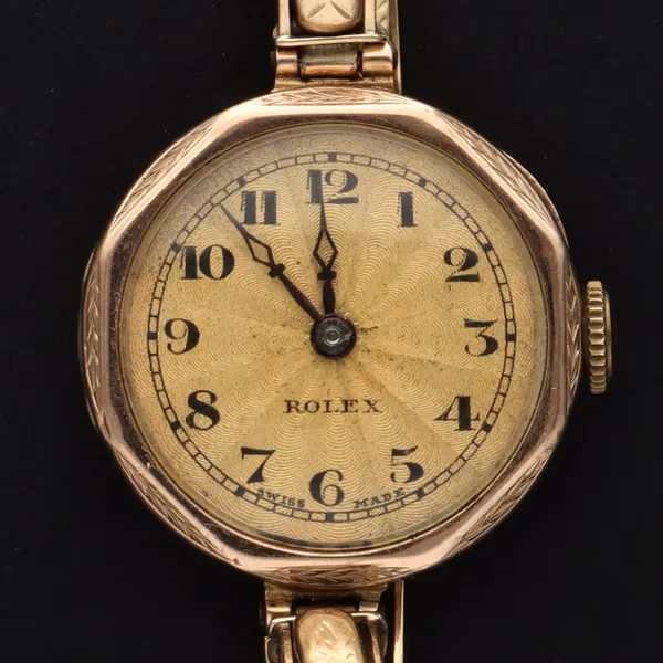 9ct Gold Ladies Rolex Wristwatch