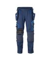 1076186 Pantalón Cargo Tulipero Strong Hombre Azul/Azul Indigo - 360° presentation