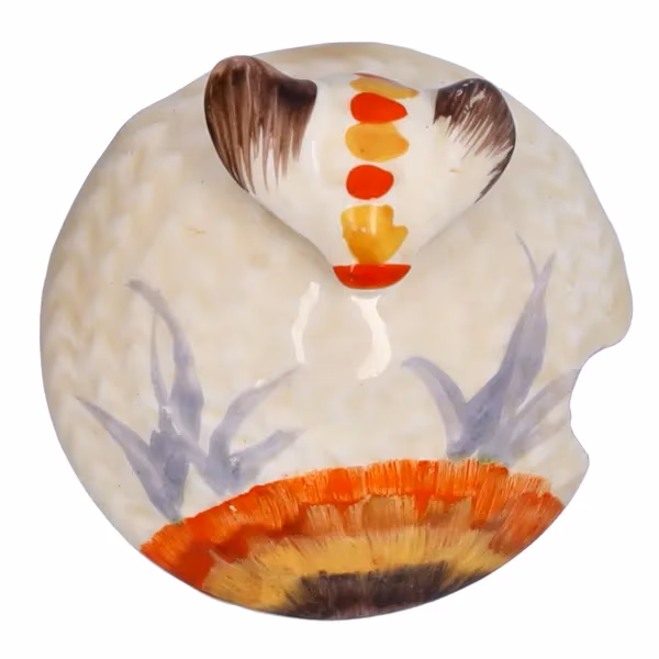 Clarice Cliff Rhodanthe Small Beehive Honey Pot
