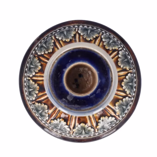 19th Century Doulton Lambeth Candlestick