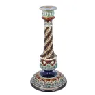 19th Century Doulton Lambeth Candlestick