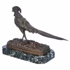 Signed Bronze Pheasant