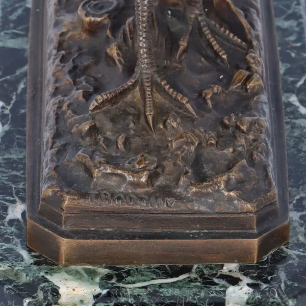 Signed Bronze Pheasant