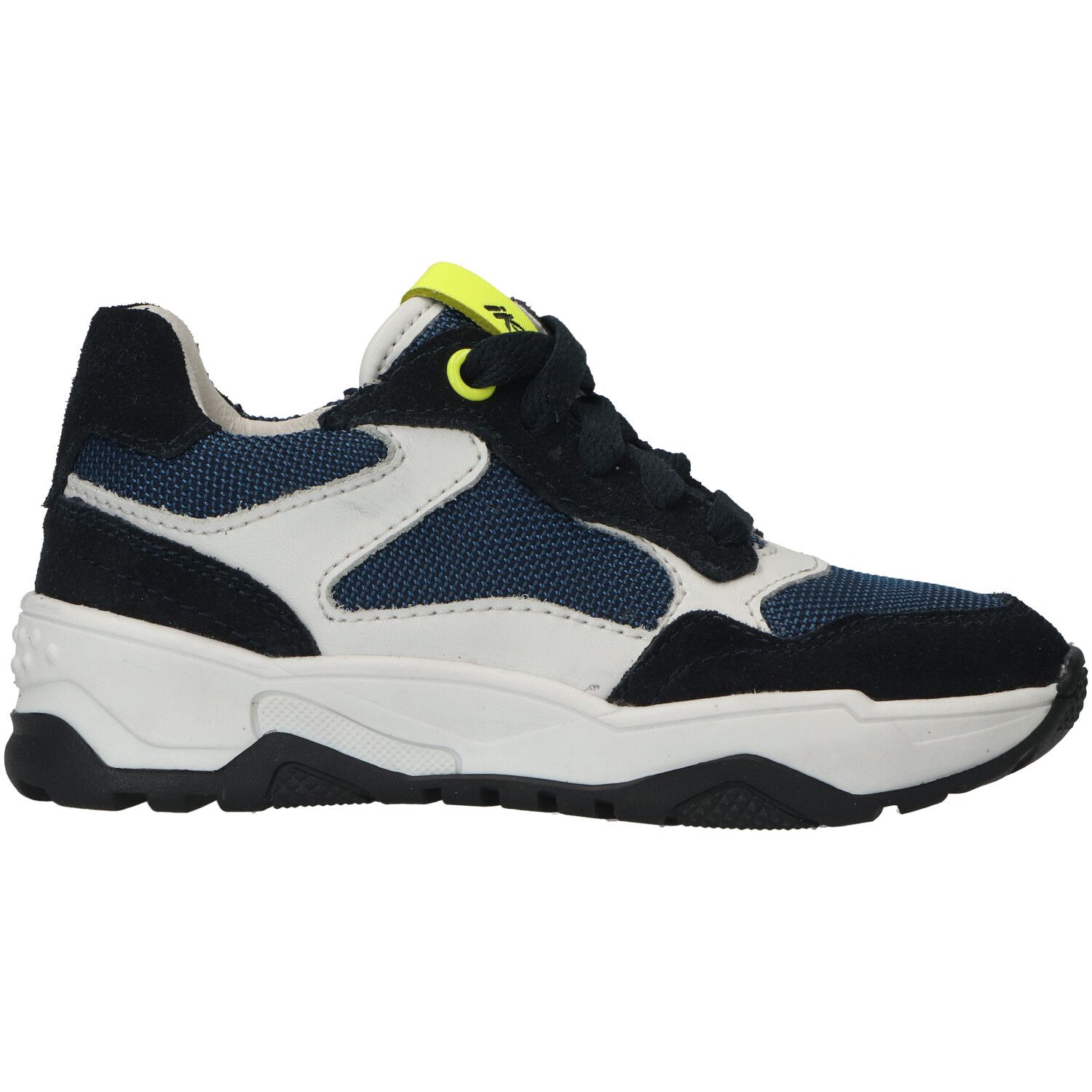 IK-KE Sneaker Jongens Wit/Blauw