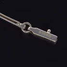 9ct White Gold and Diamond Bracelet