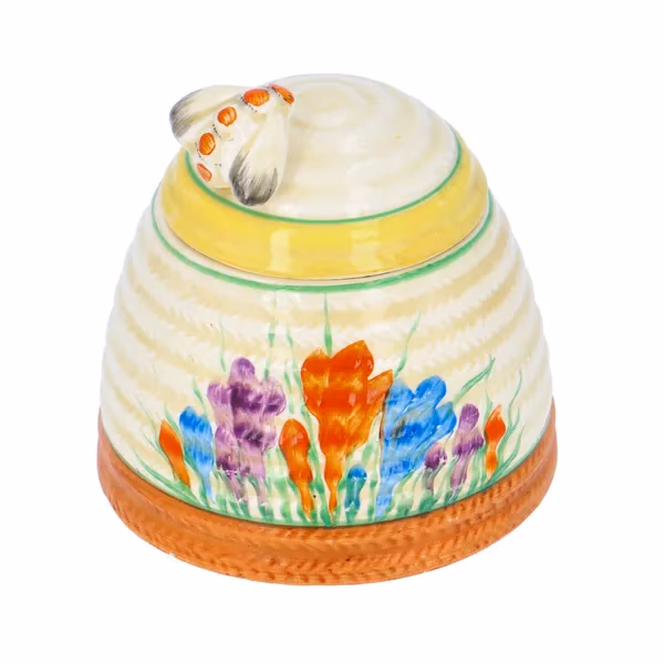 Clarice Cliff Autumn Crocus Beehive Pot