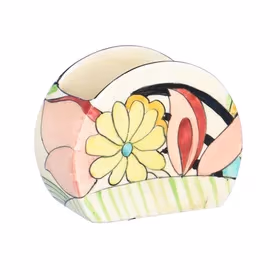 Clarice Cliff Moonlight Bonjour Sugar Pot