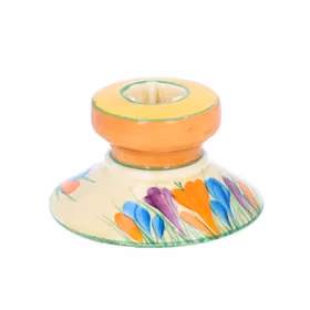Clarice Cliff Crocus Candleholder