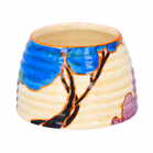 Clarice Cliff Blue Autumn Beehive Honey Pot